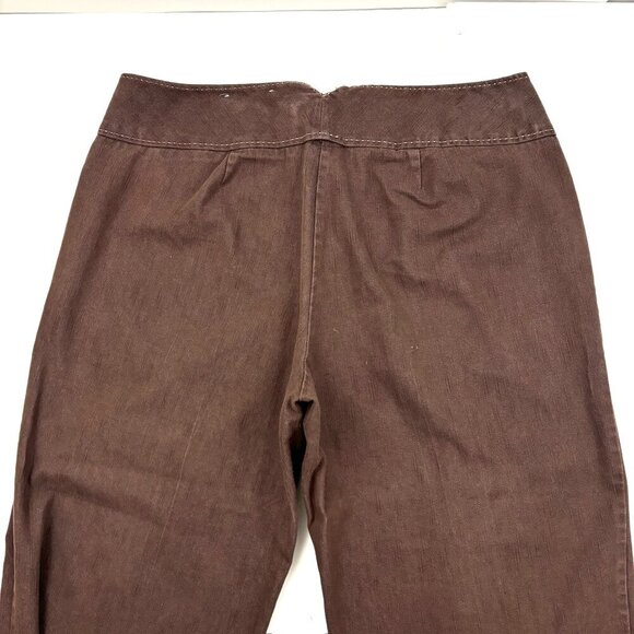 Cato Relaxed Straight Women's size 20WP Brown Denim jeans - Picture 4 of 4